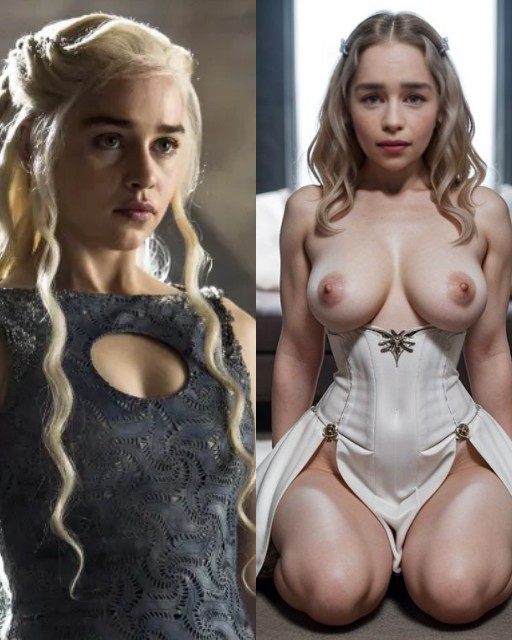 Emilia Clarke sex potose Bikini Ass Pic