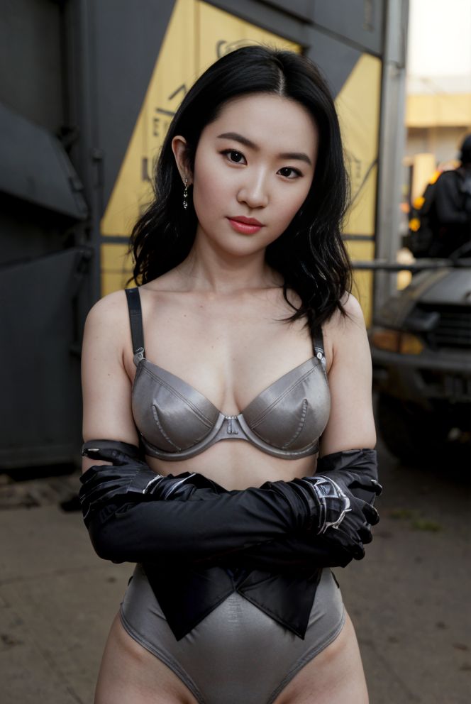 Liu Yifei bra panties navel cleavage AI Porn, MrDeepFakes