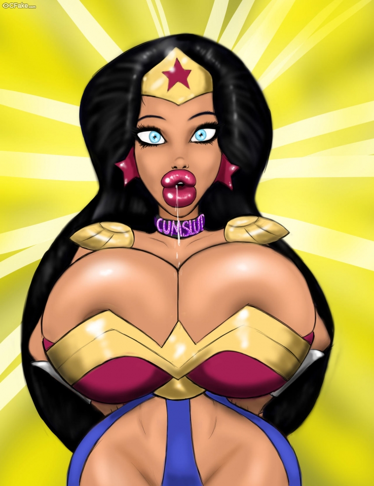 Wonder Woman interracial xxx