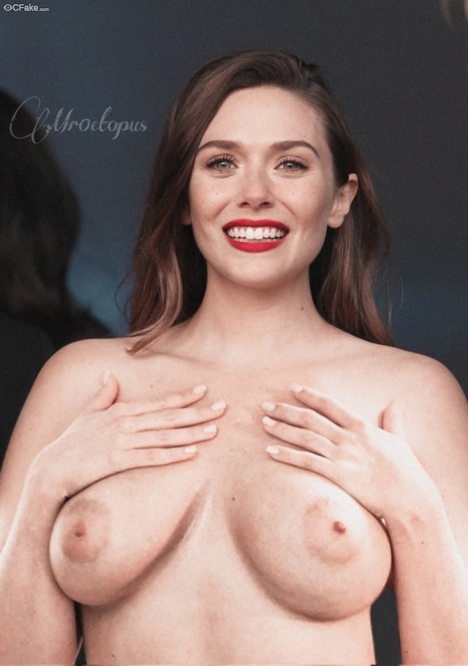 Elizabeth Olsen tits clipped