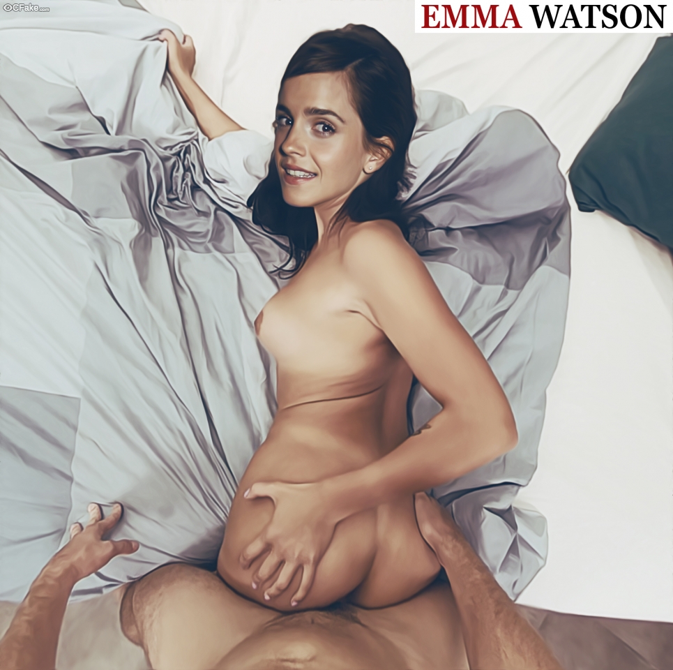 Emma Watson Brunette Handjob Small Tits Interracial