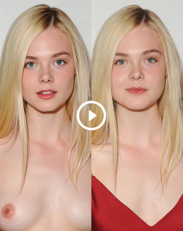 Elle Fanning Tango American Actress Naked Sexy 4k Video